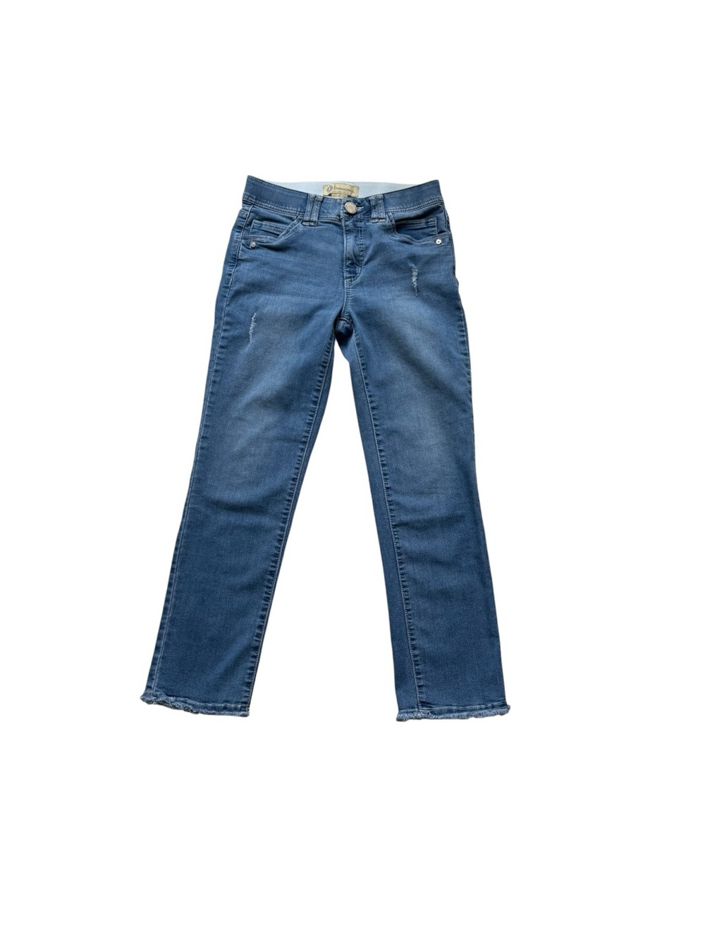Democracy Straight Leg Jeans in Light Blue Wash - Picture 3 of 9